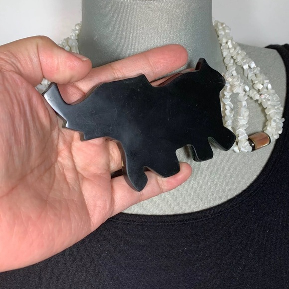 Vintage handmade necklace - Picture 4 of 8